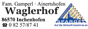 Erlebnishof Waglerhof - Spargel und mehr aus Inchenhofen im Schrobenhausener Spargelgebiet
